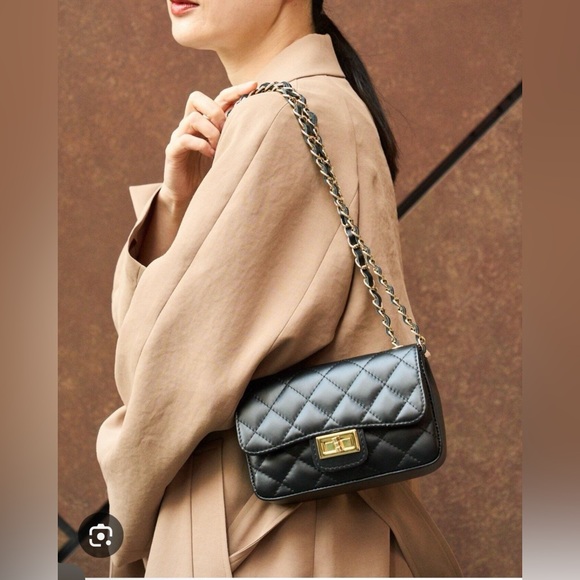 AULENTTI Firenze Quilted Shoulder Handbag- NWT - Picture 2 of 11